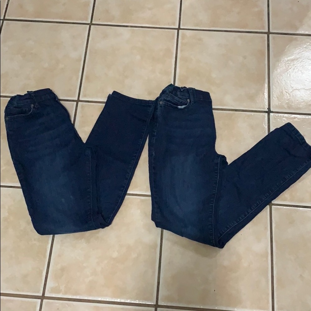 2 Pairs of children’s place jeans size 16 (girls)